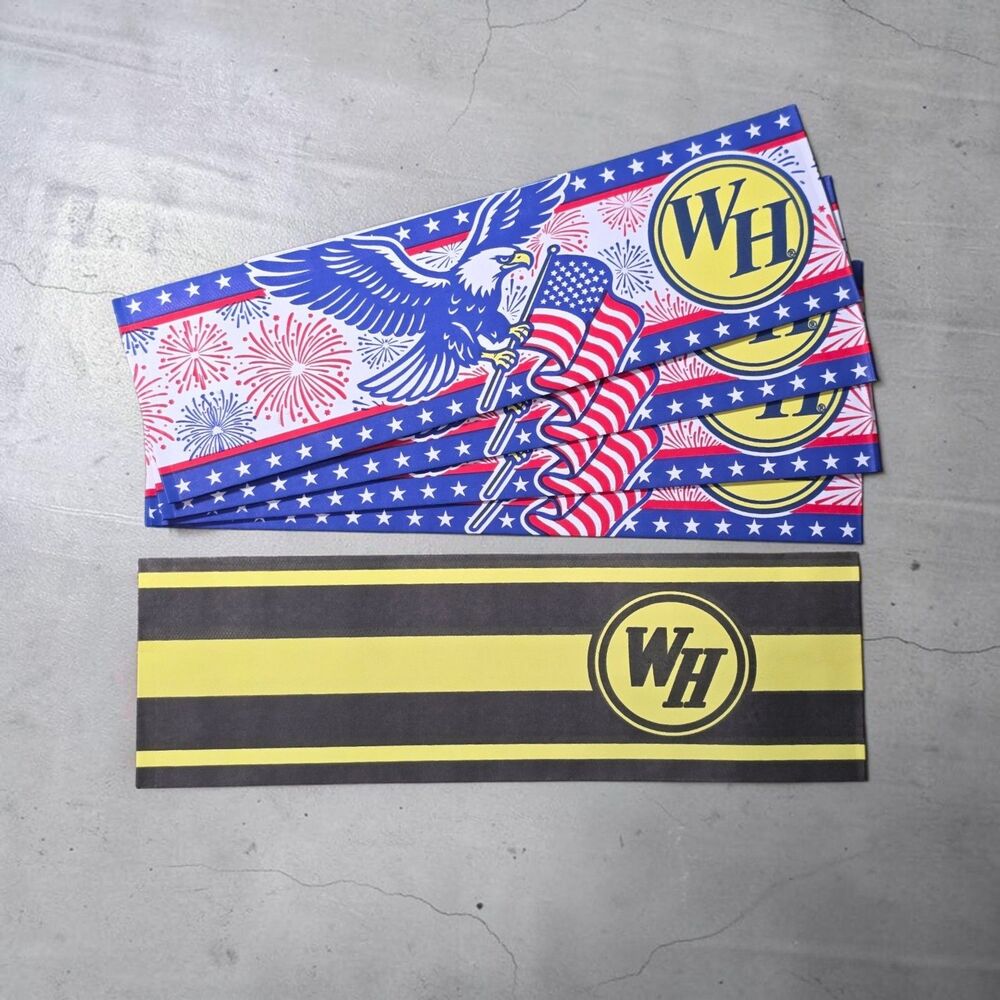Waffle House Paper Kids Hats Lot of 5 - 4th of July 2026 Americas Place WH Logo